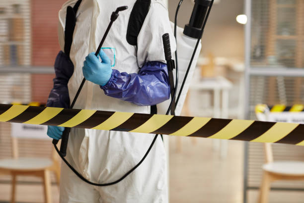 Professional Biohazard Cleanup technician working in Pleasant Grove, CA